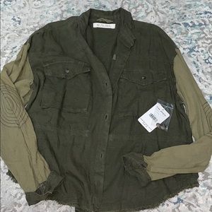 Free People Button Down